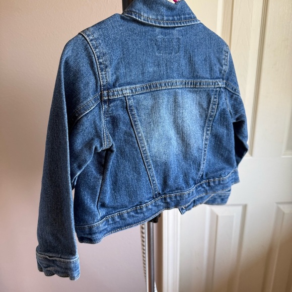 The Children's Place Blue Denim Jacket-Toddler girl 2t - Picture 5 of 6